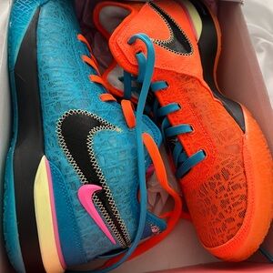 Nike LeBron XX Multicolor Athletic Shoes